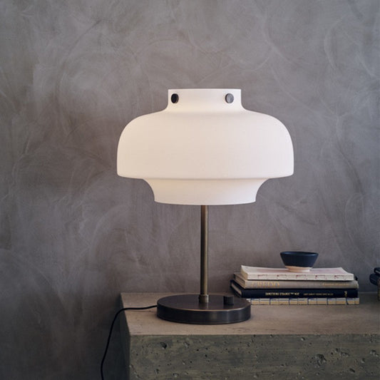 Nordic Cozy Bedroom Bedside Glass Lamp